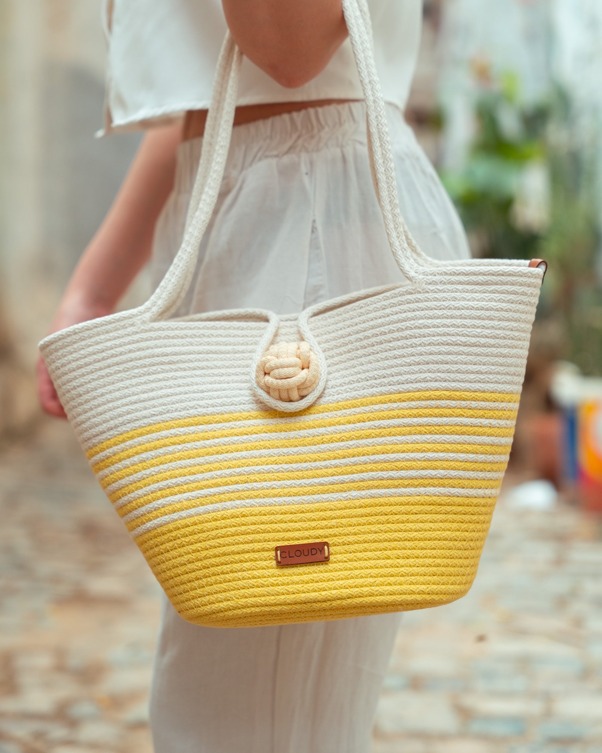Cordon Basket OFFWHITE×YELLOW