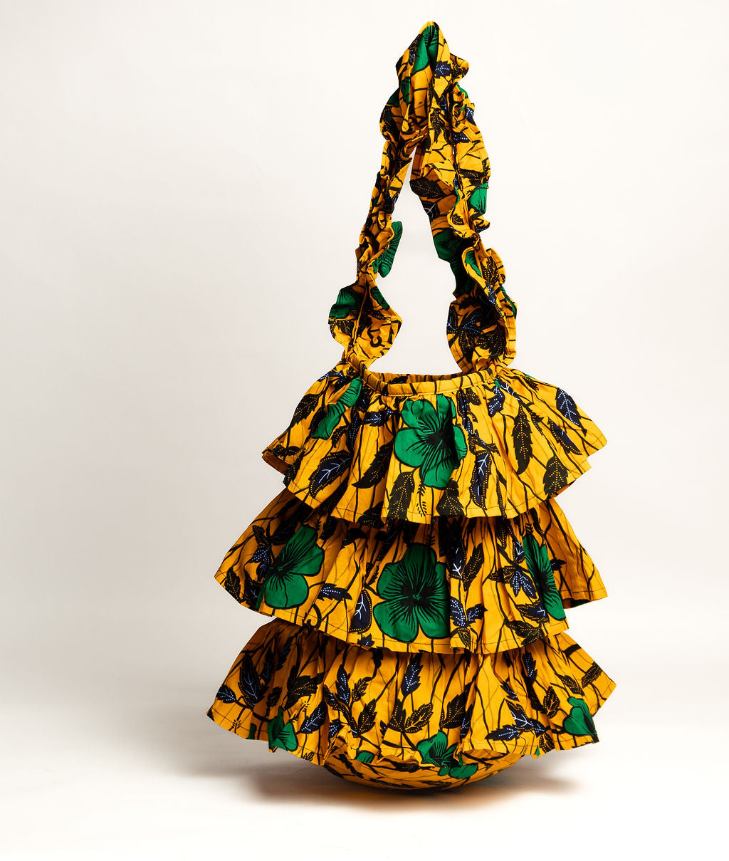 Kitenge Frill Shoulder Bag 335