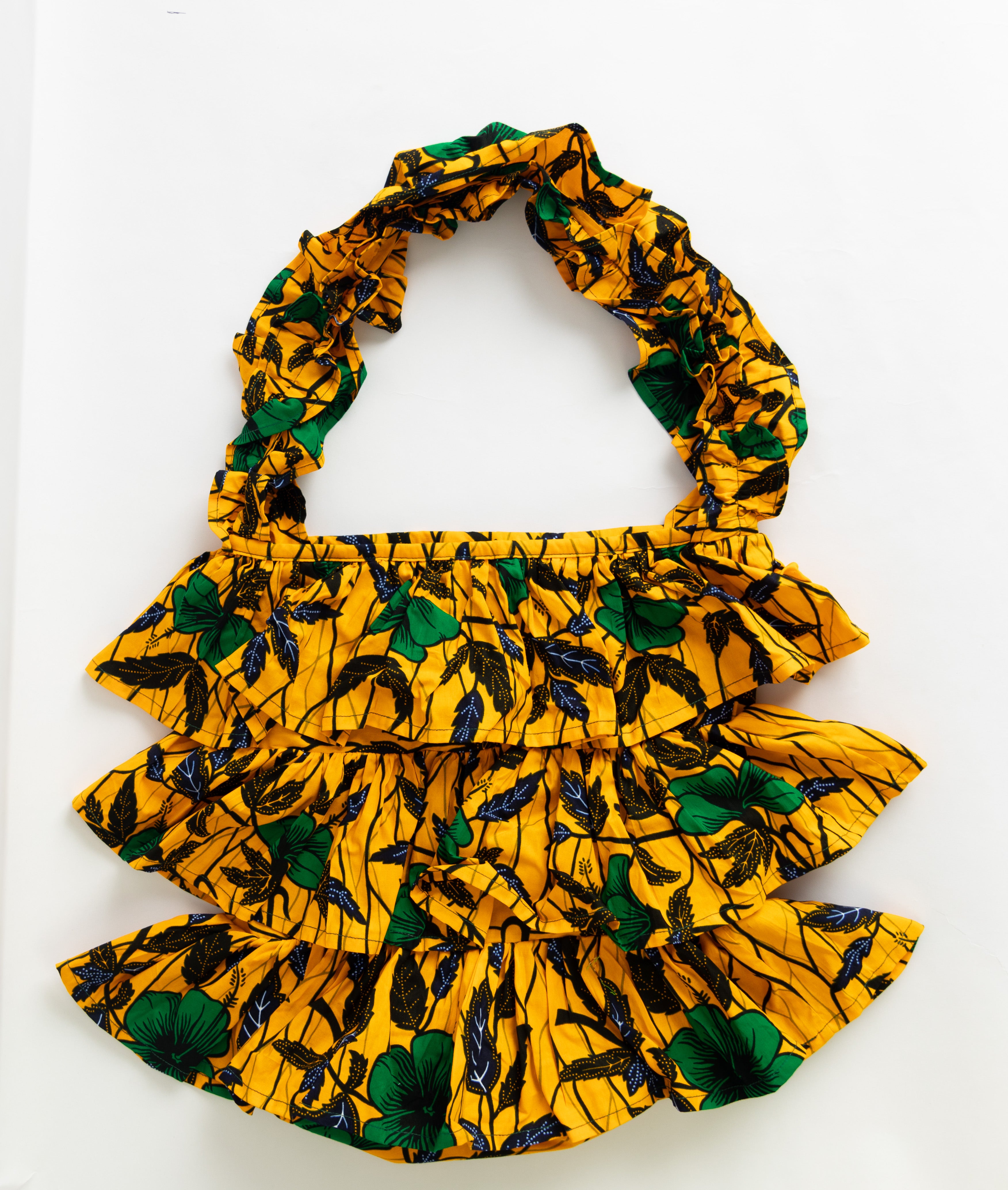 Kitenge Frill Shoulder Bag 335