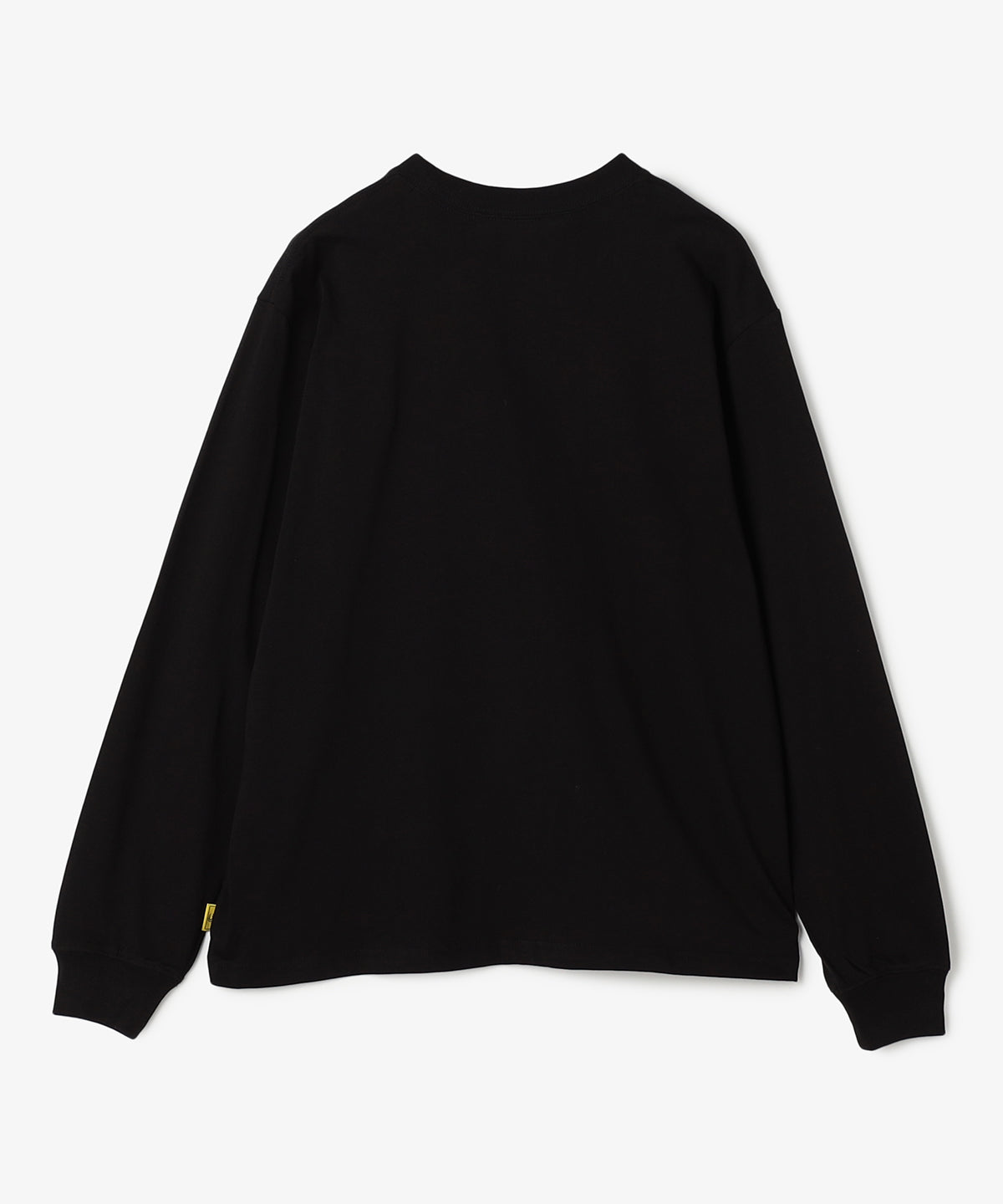 Long Sleeve T-Shirts Embroidary Logo BLACK