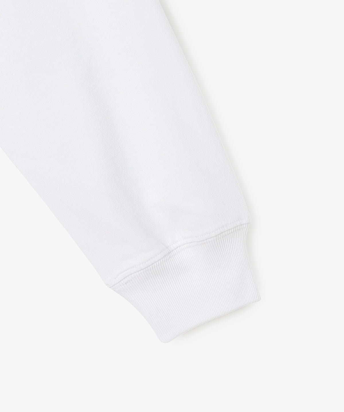 Long Sleeve T-Shirts Embroidary Logo WHITE