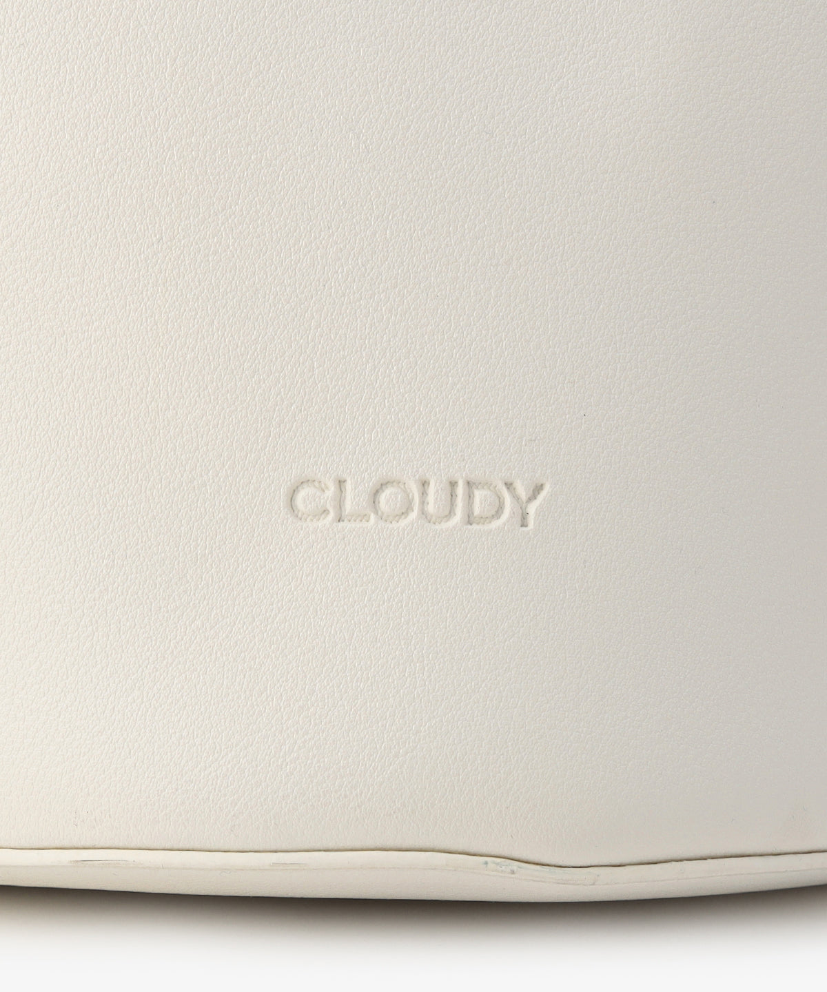 Bloom Leather ミニトート 〜With Algeria Charm〜 WHITE