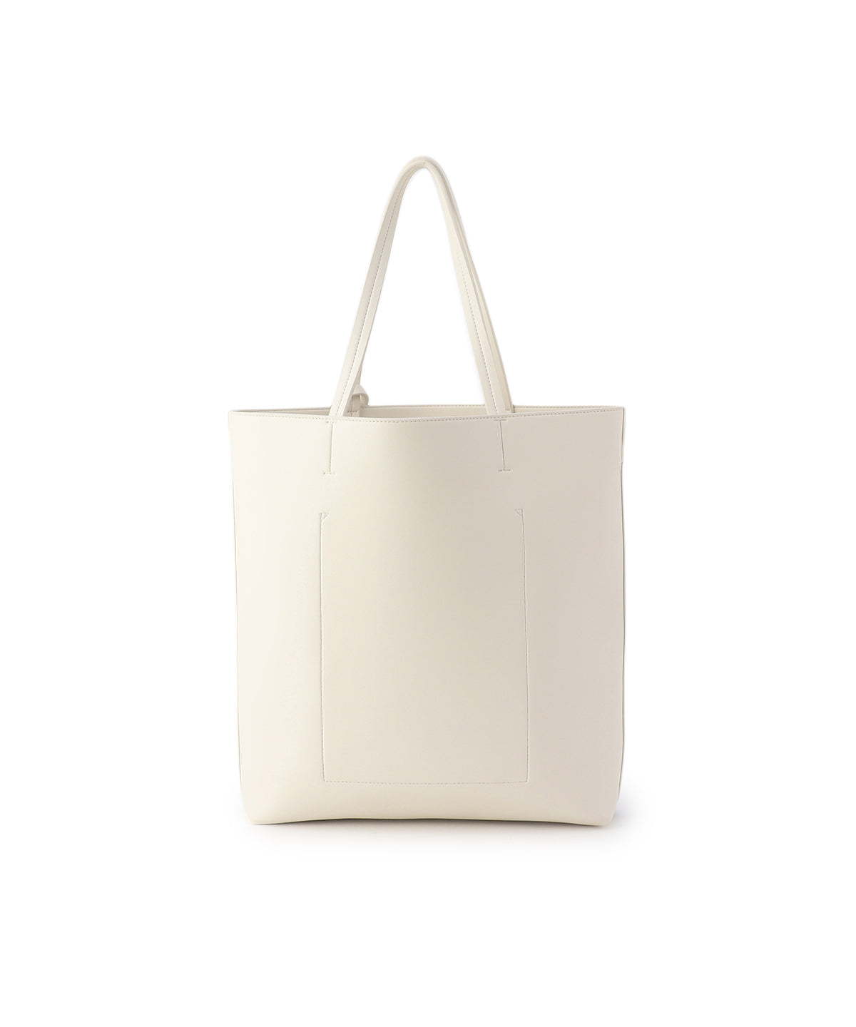 Fake Leather Printed Tote Bag (Large) WHITE | バッグ | CLOUDY公式 ...