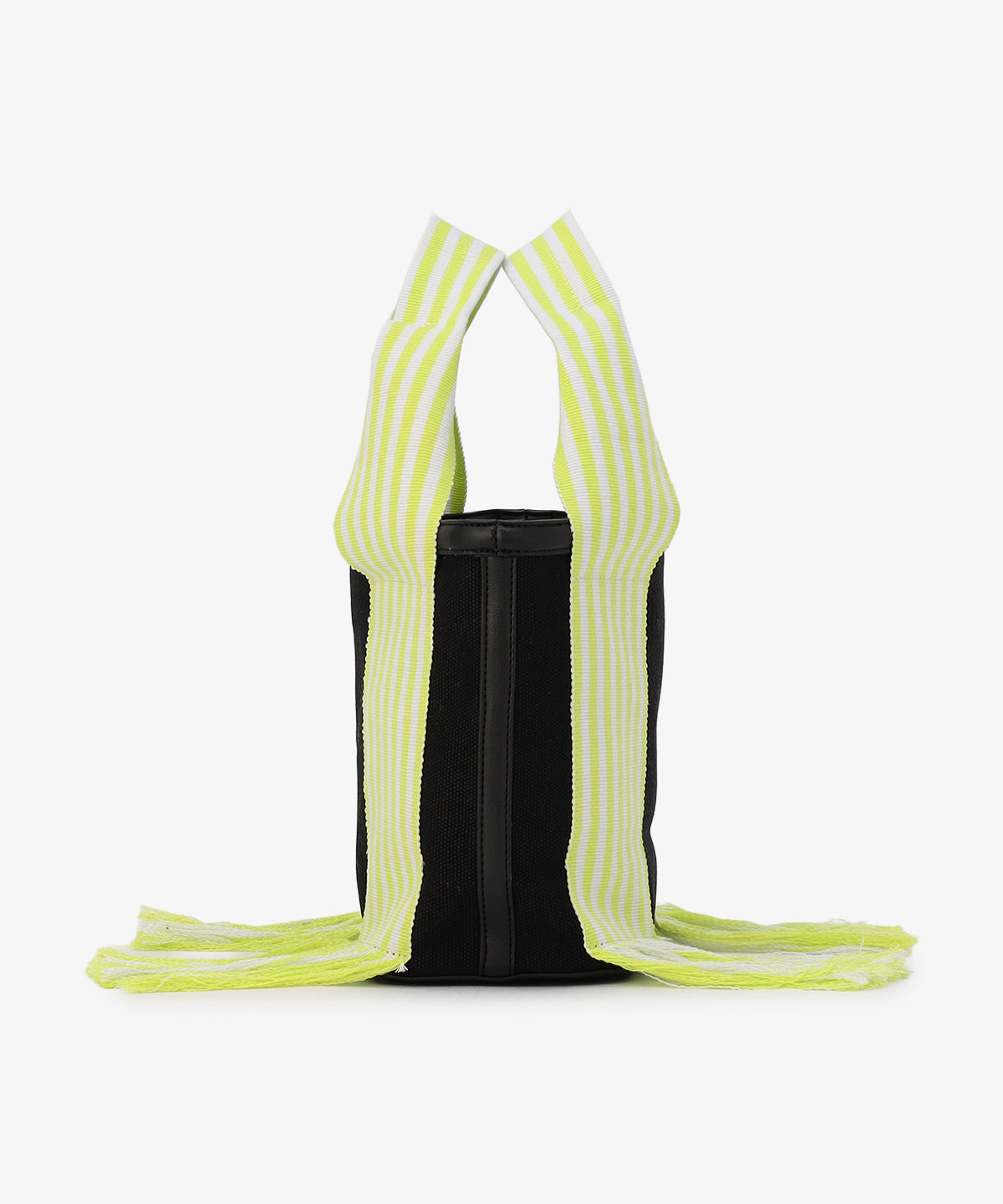 フリンジケンテキャンバストート（Sサイズ）LIME×WHITE