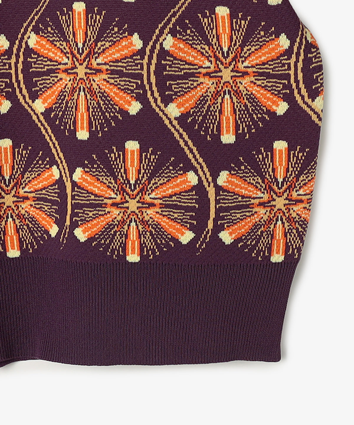 2WAYニットカーディガン STAR THUNDER ORANGE