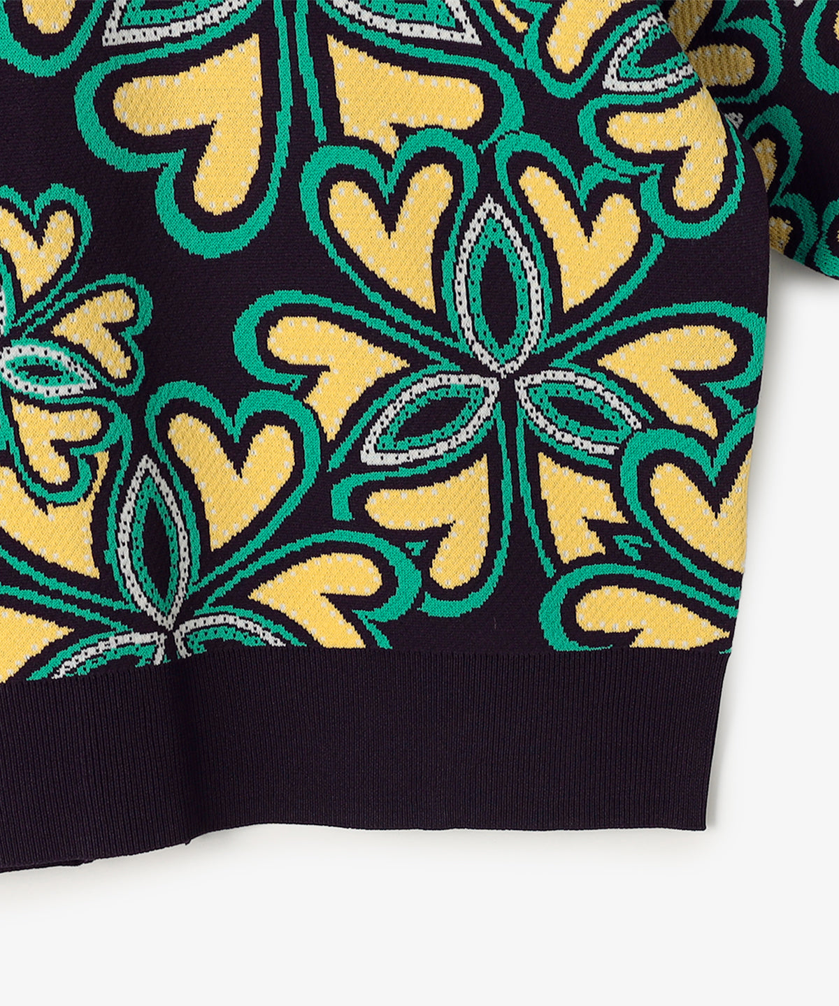 2WAYニットカーディガン LOVE MATTER GREEN