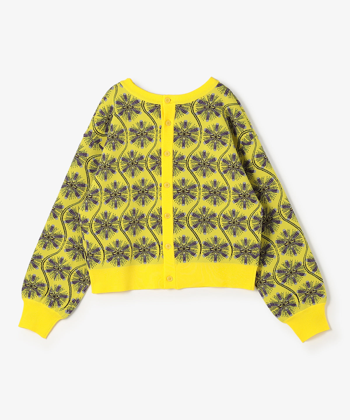 2WAYニットカーディガン STAR THUNDER YELLOW
