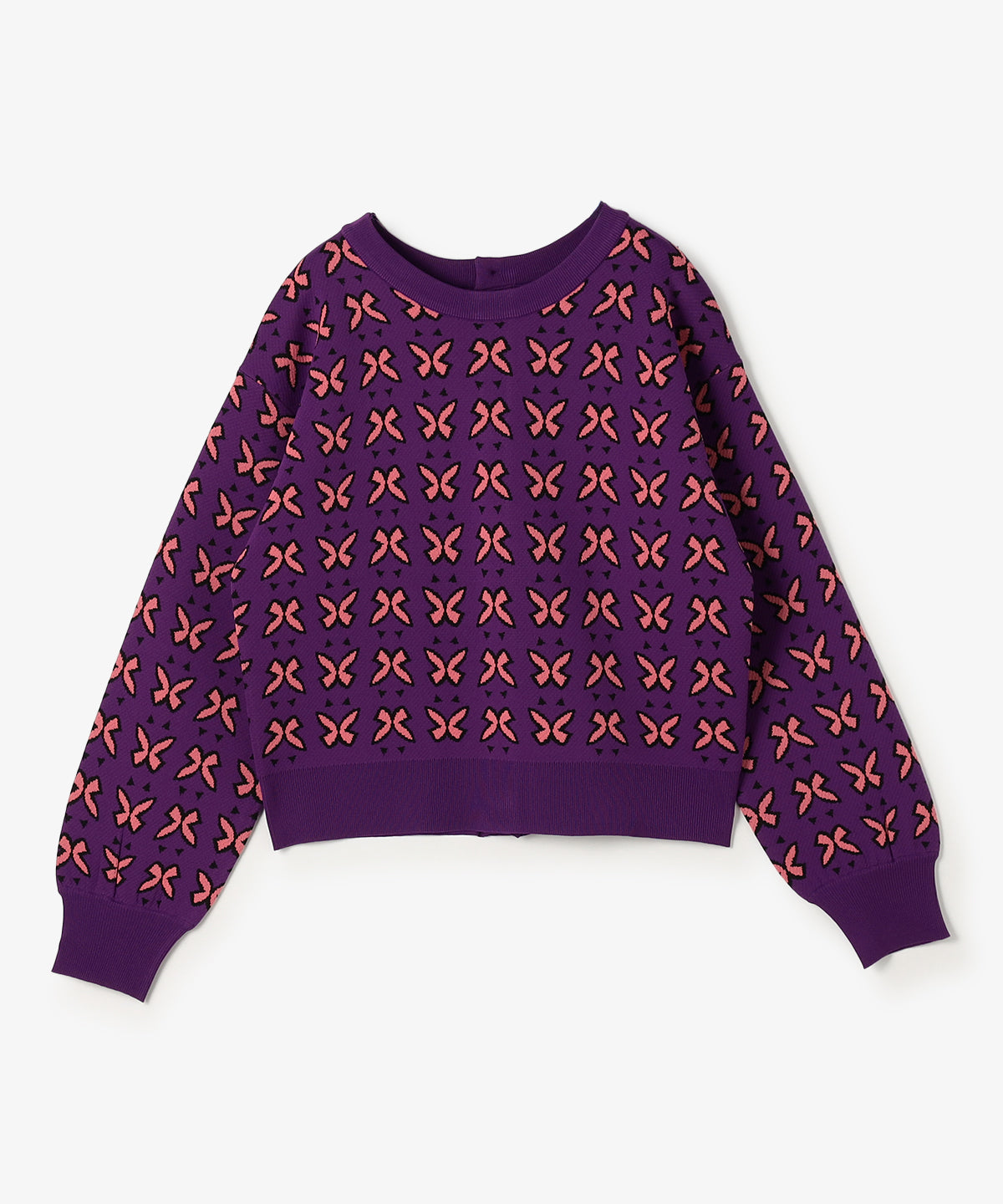 2WAYニットカーディガン FREE SPIRIT PURPLE