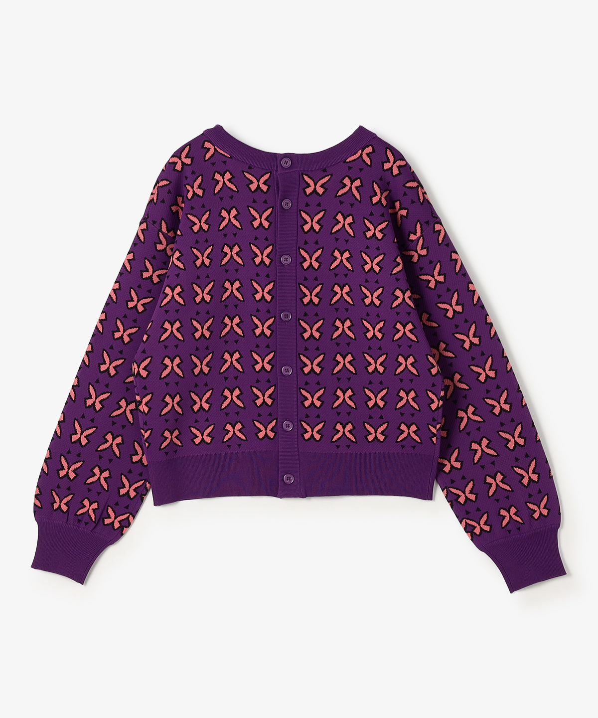 2WAYニットカーディガン FREE SPIRIT PURPLE