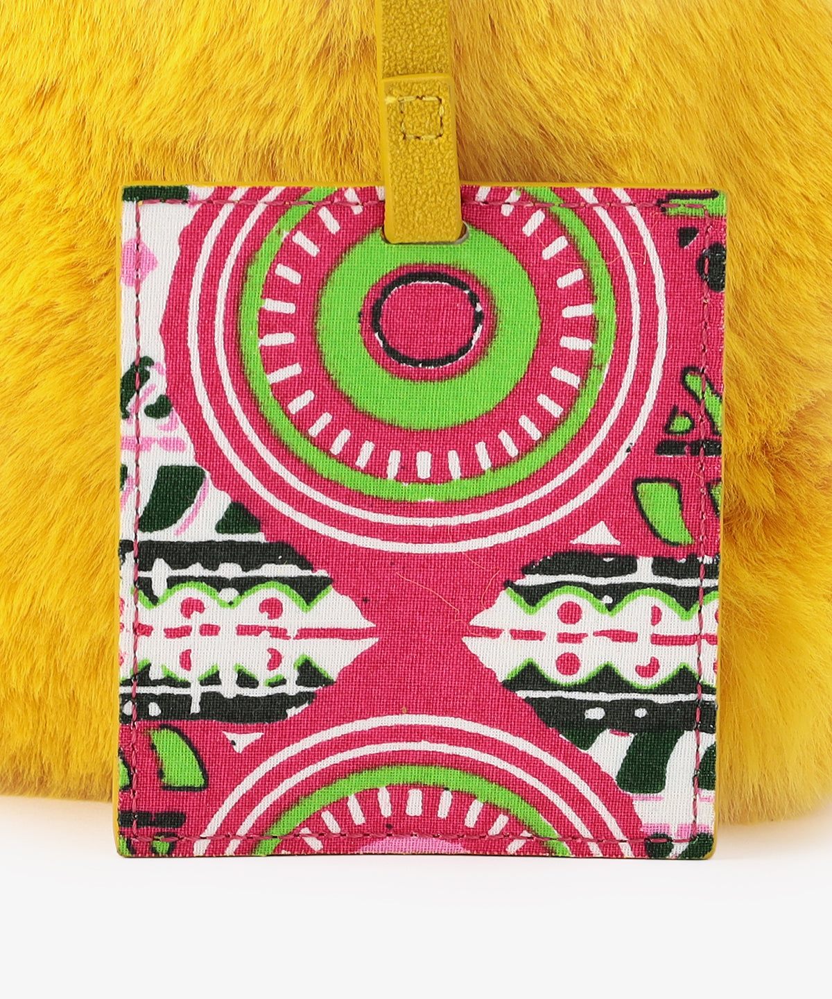 エコファーコンビニバッグ　YELLOW