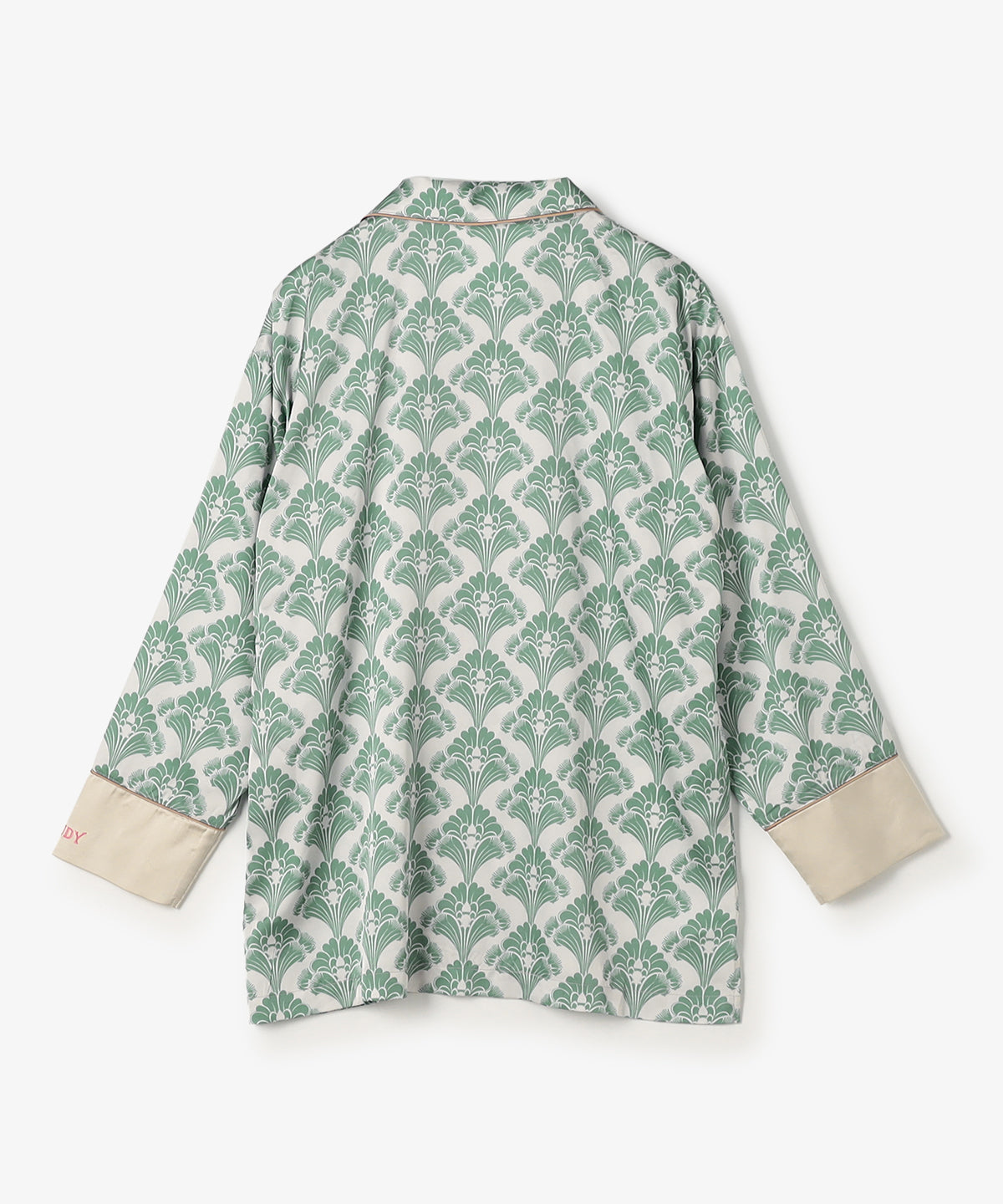 CLOUDY サテンパジャマセット Enigmatic elegance