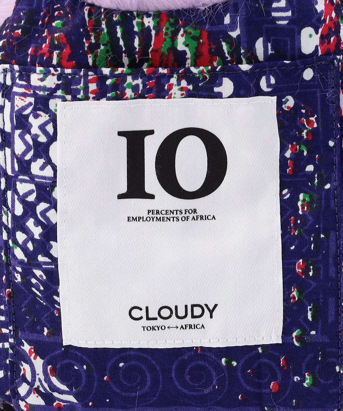 CLOUDY エコファー バッグ 優待価格[CLOUDY]エコファー ドローストリングバッグ | KOBUNSHA