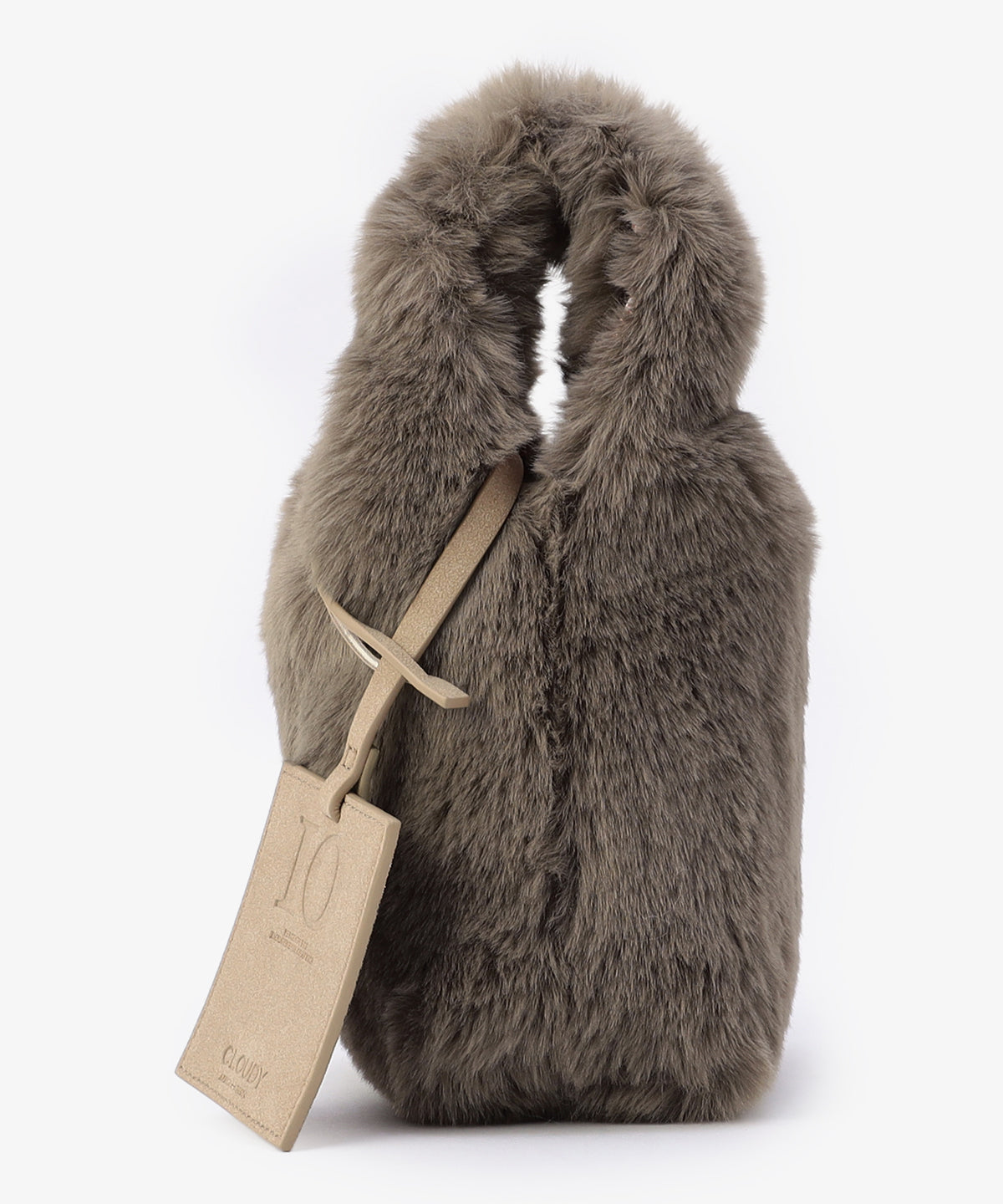 エコファーコンビニバッグ　GREIGE