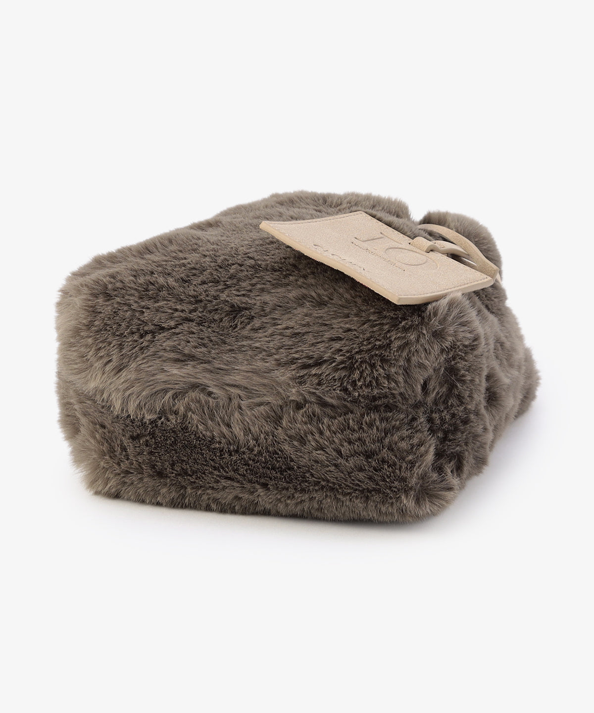 エコファーコンビニバッグ　GREIGE