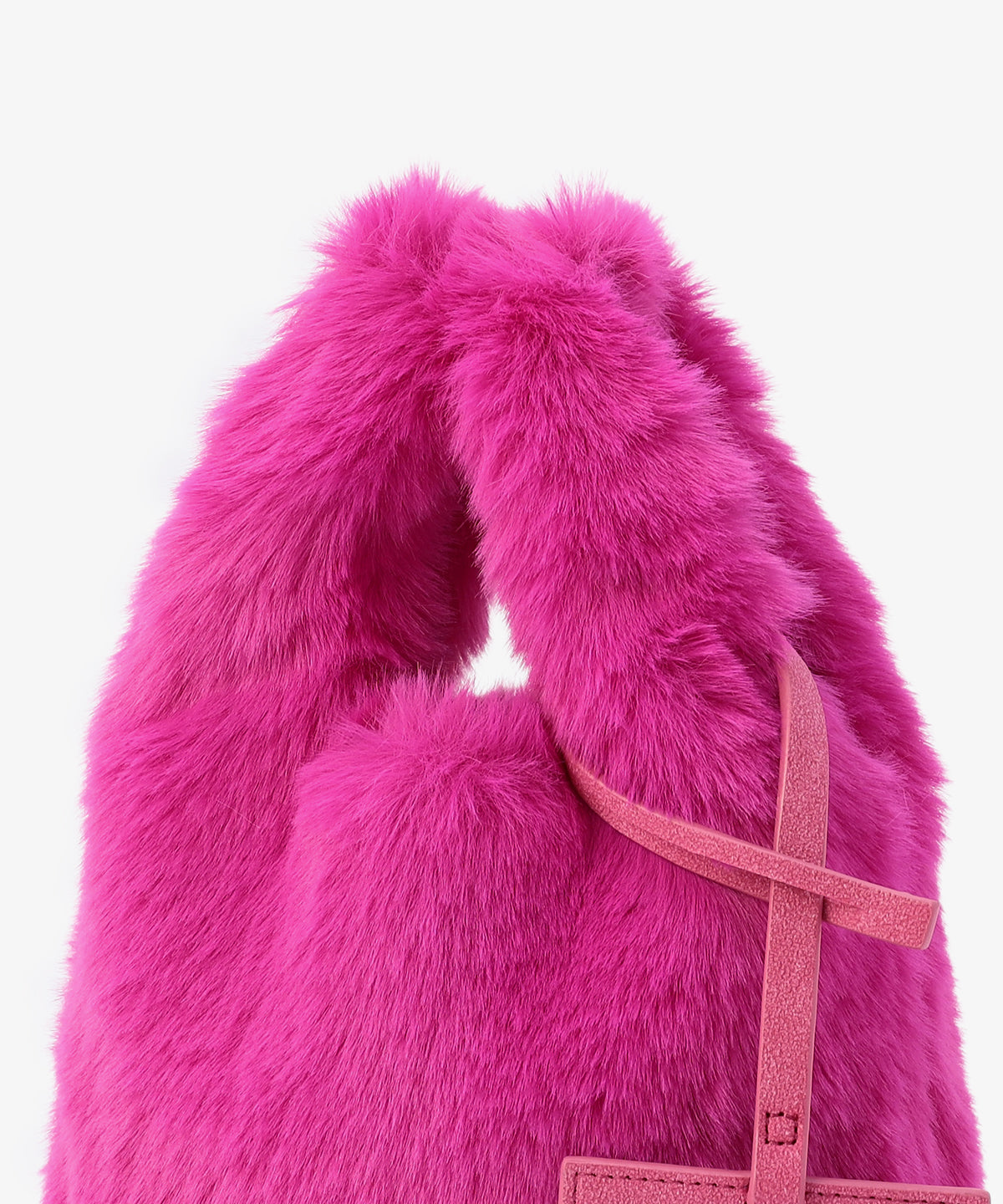 エコファーコンビニバッグ PINK