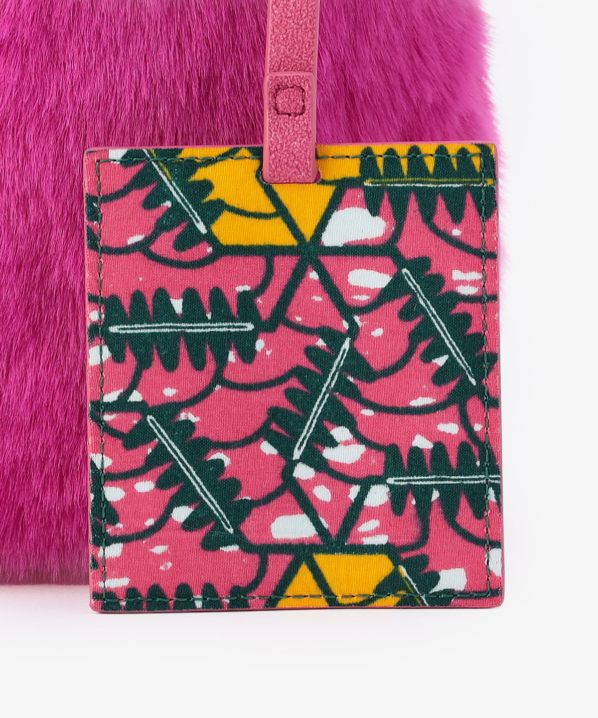 エコファーコンビニバッグ　PINK