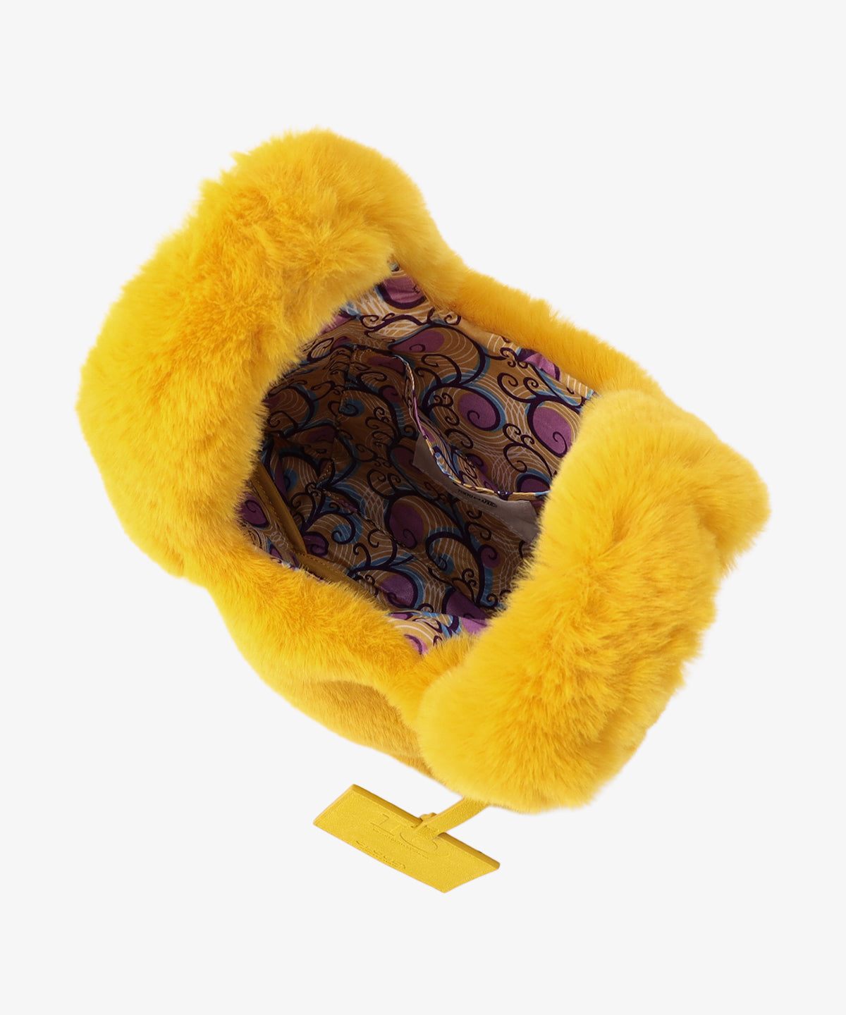 エコファーコンビニバッグ　YELLOW