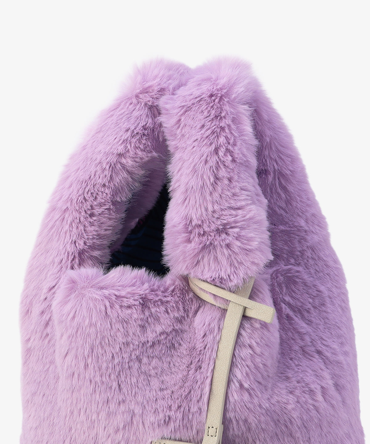 エコファーコンビニバッグ　PURPLE