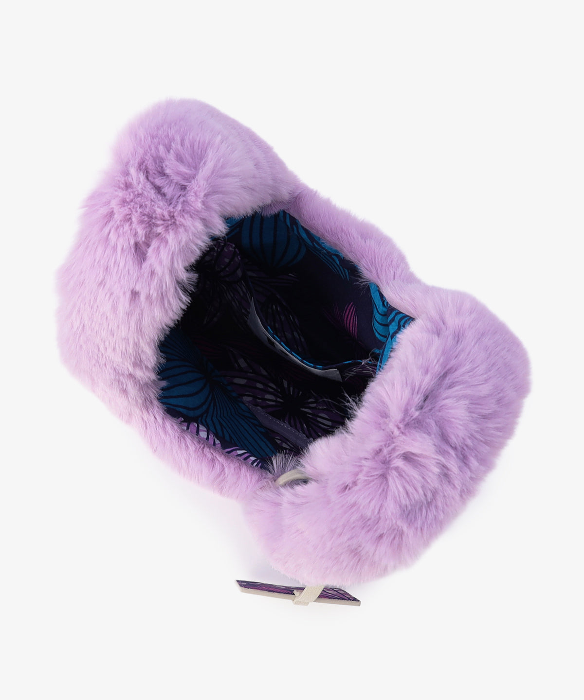 エコファーコンビニバッグ　PURPLE