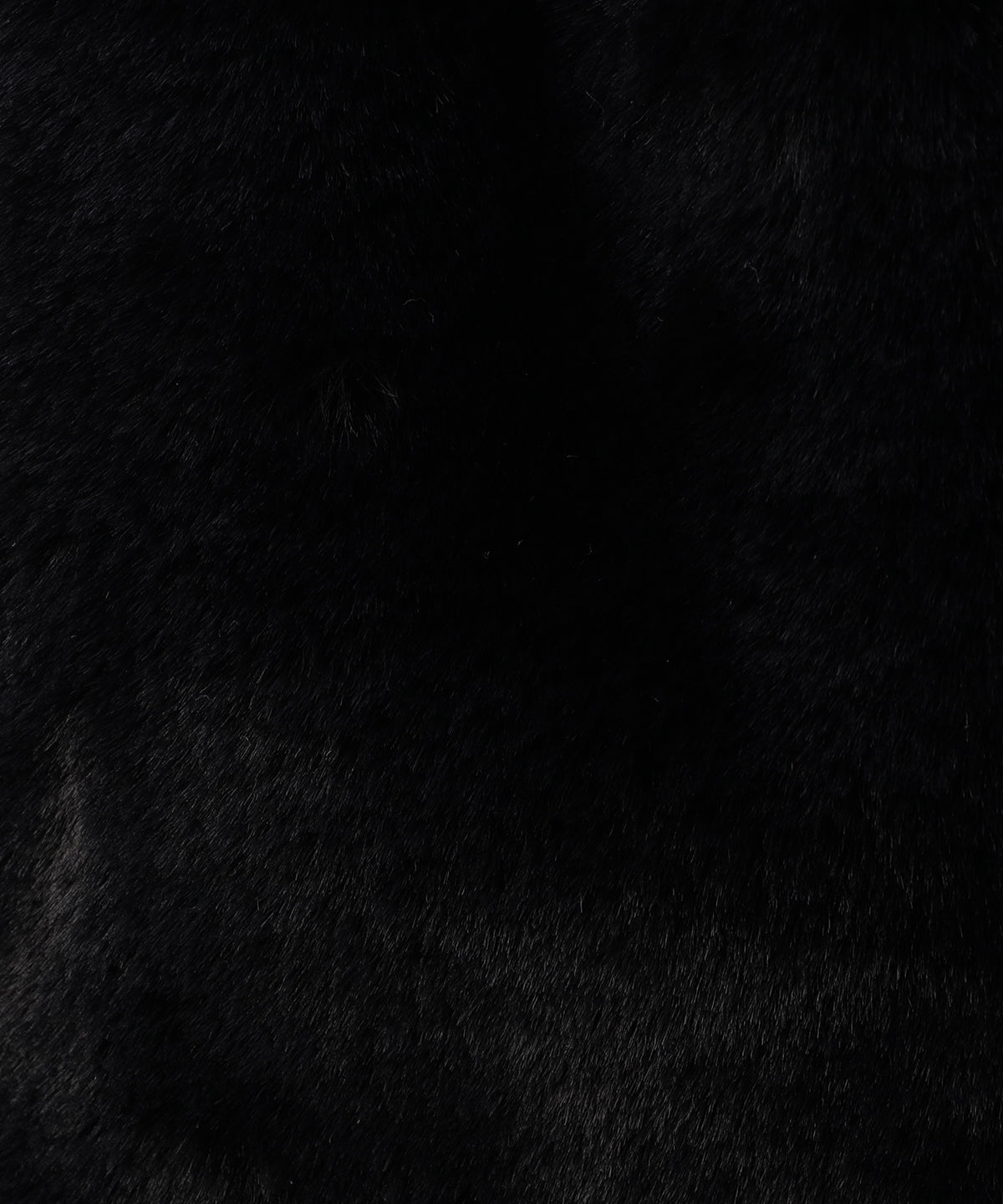 エコファーコンビニバッグ BLACK