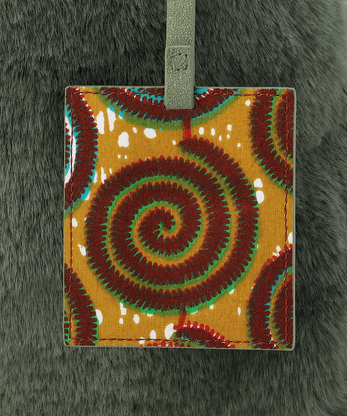 エコファーコンビニバッグ KHAKI