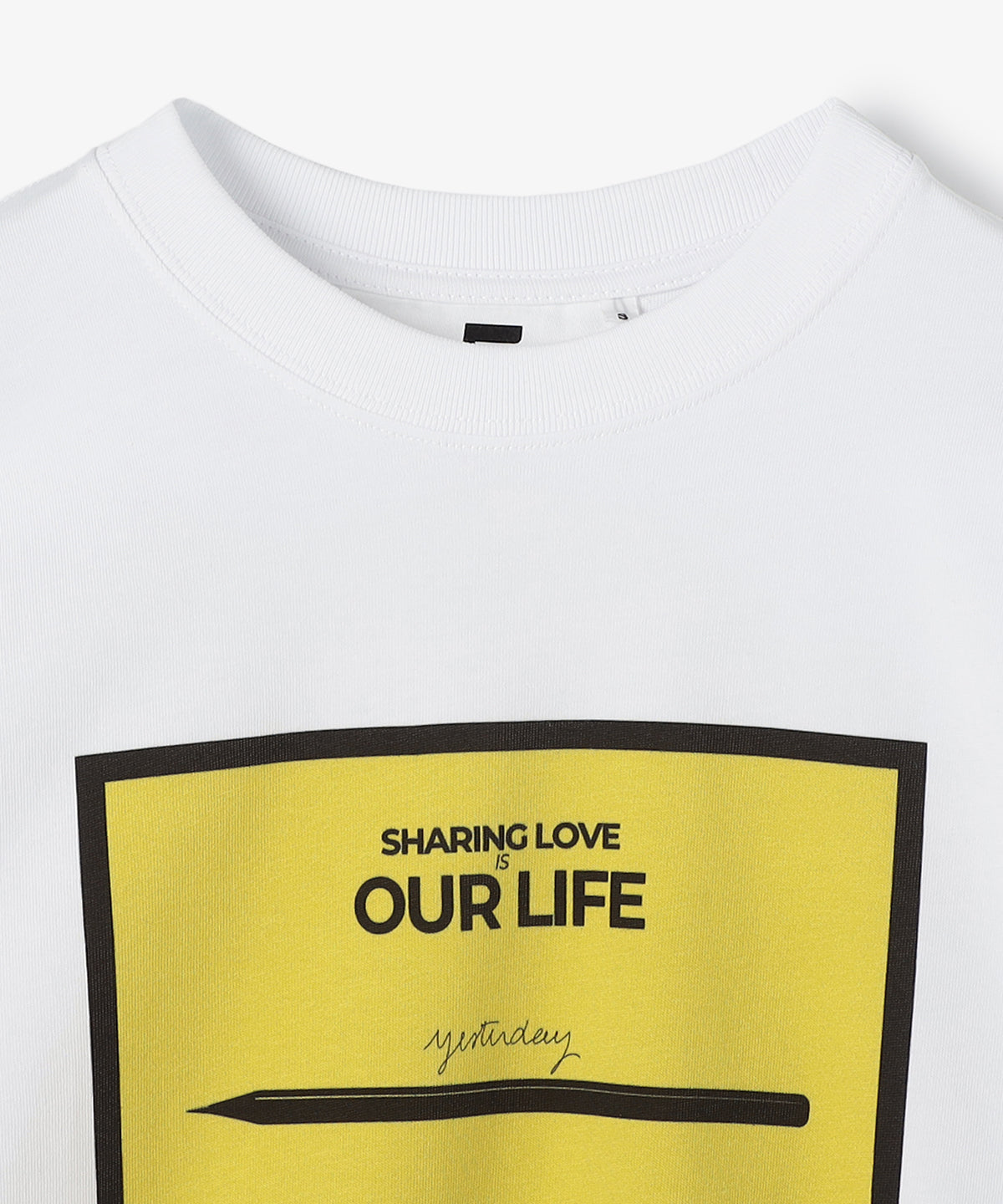 Long Sleeve T-Shirts OUR LIFE WHITE