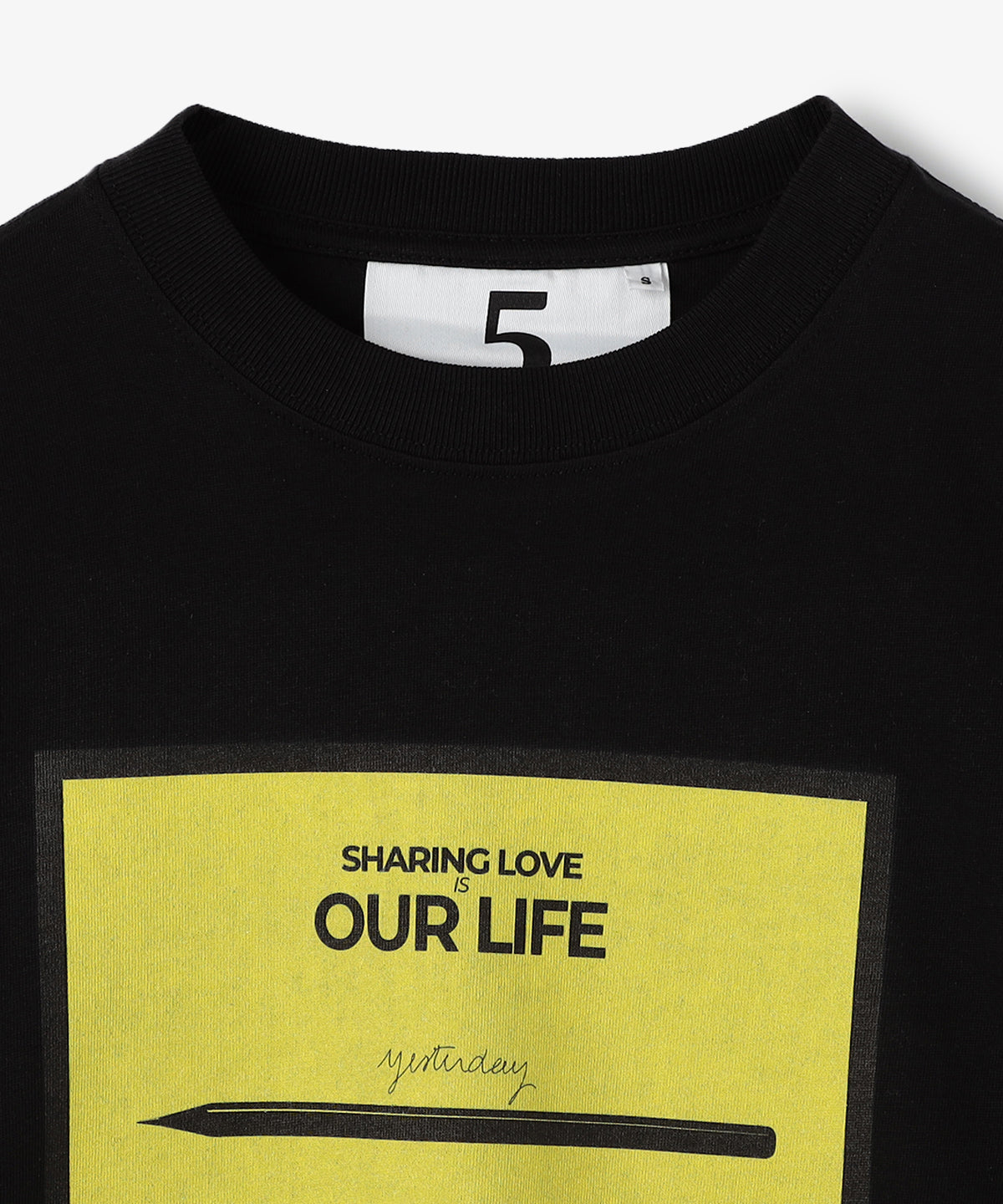 Long Sleeve T-Shirts OUR LIFE BLACK