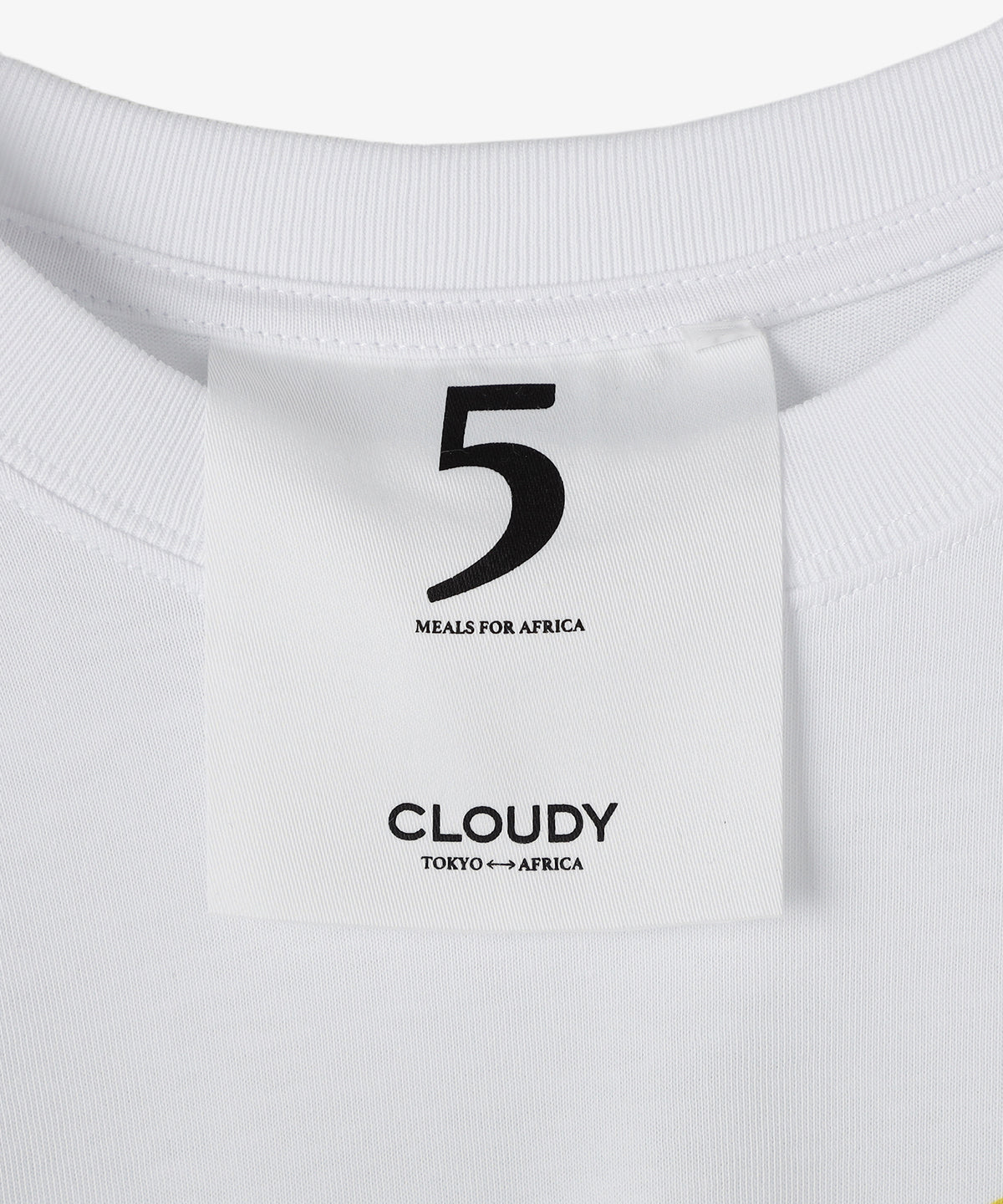 Long Sleeve T-Shirts UNDER THE SAME CLOUD WHITE