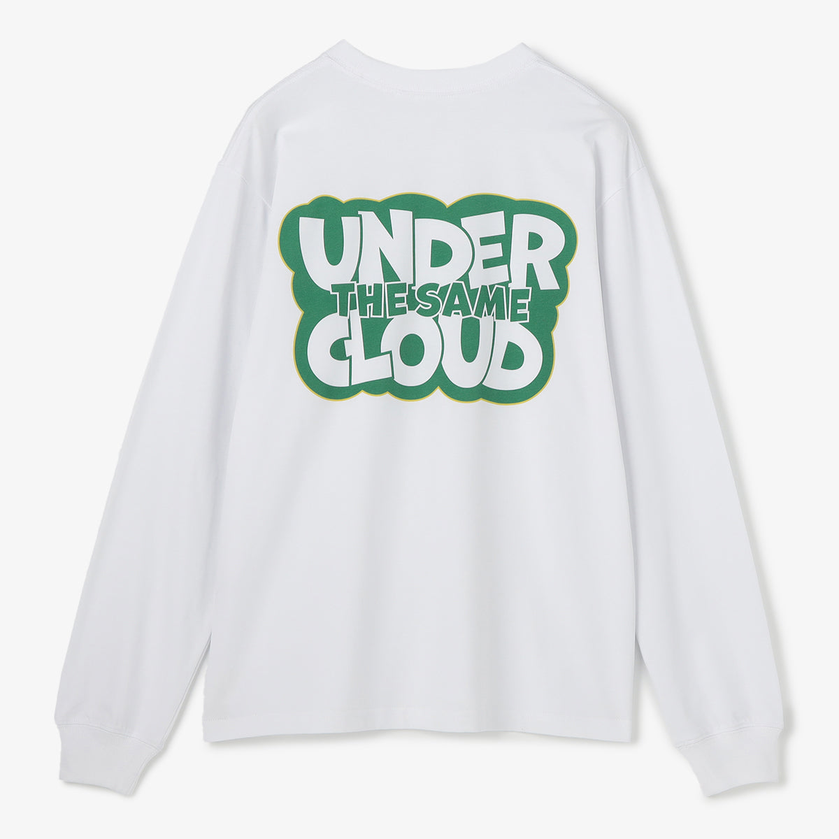 Long Sleeve T-Shirts UNDER THE SAME CLOUD WHITE