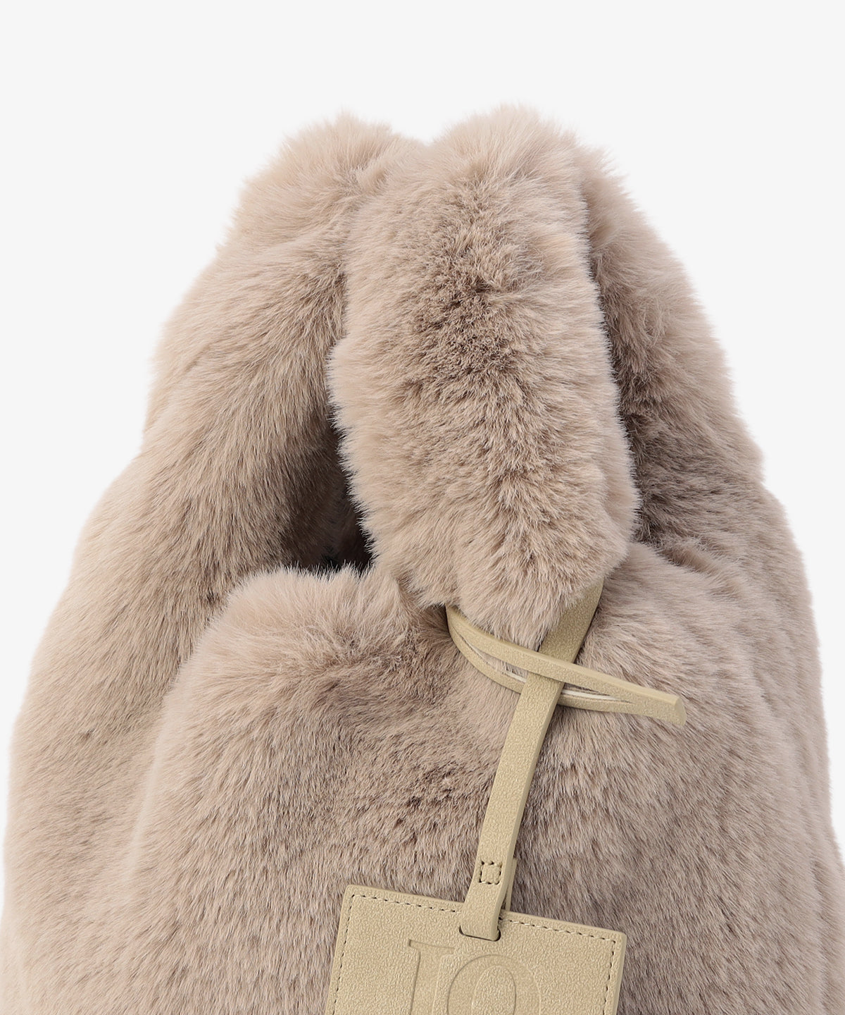 エコファーコンビニバッグ　BEIGE