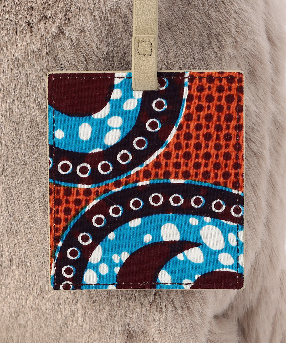 エコファーコンビニバッグ　BEIGE