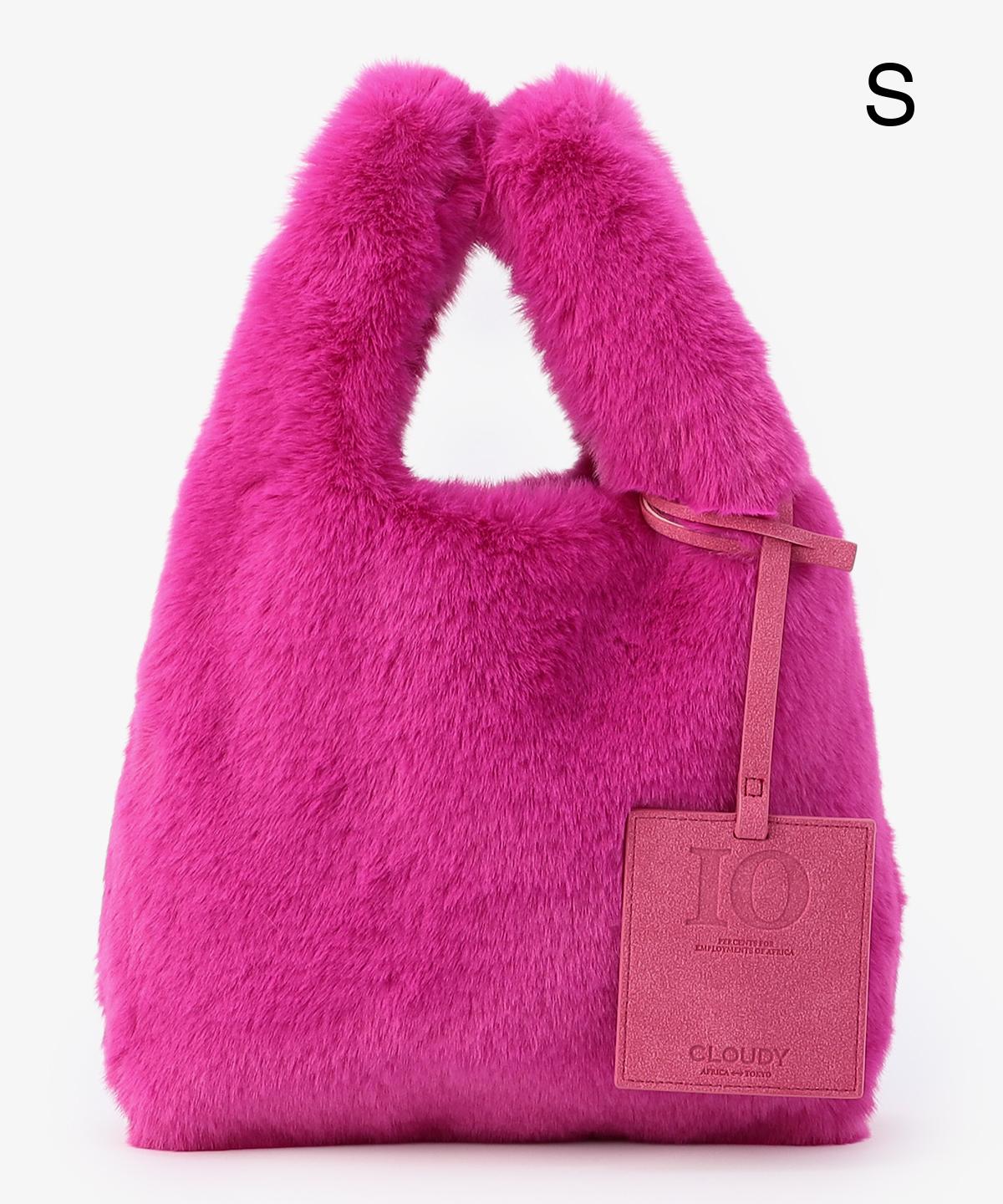 エコファーコンビニバッグ PINK