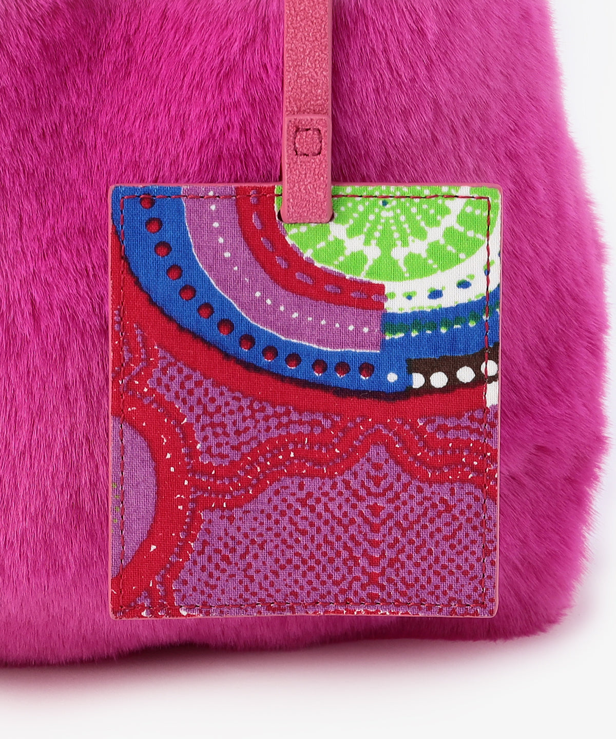 エコファーコンビニバッグ　PINK