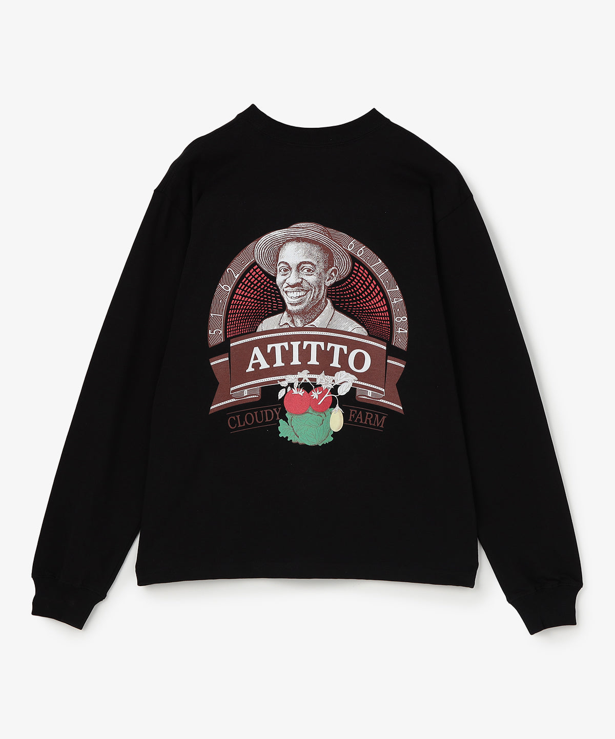 Long Sleeve T-Shirts Atitto BLACK
