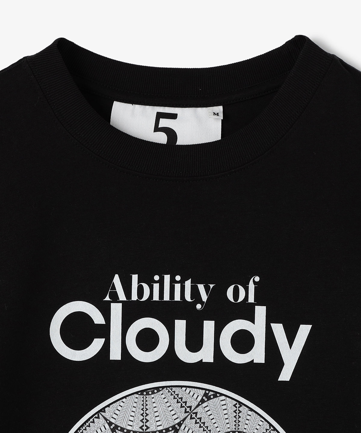 Lunch T-shirt Ability of CLOUDY BLACK