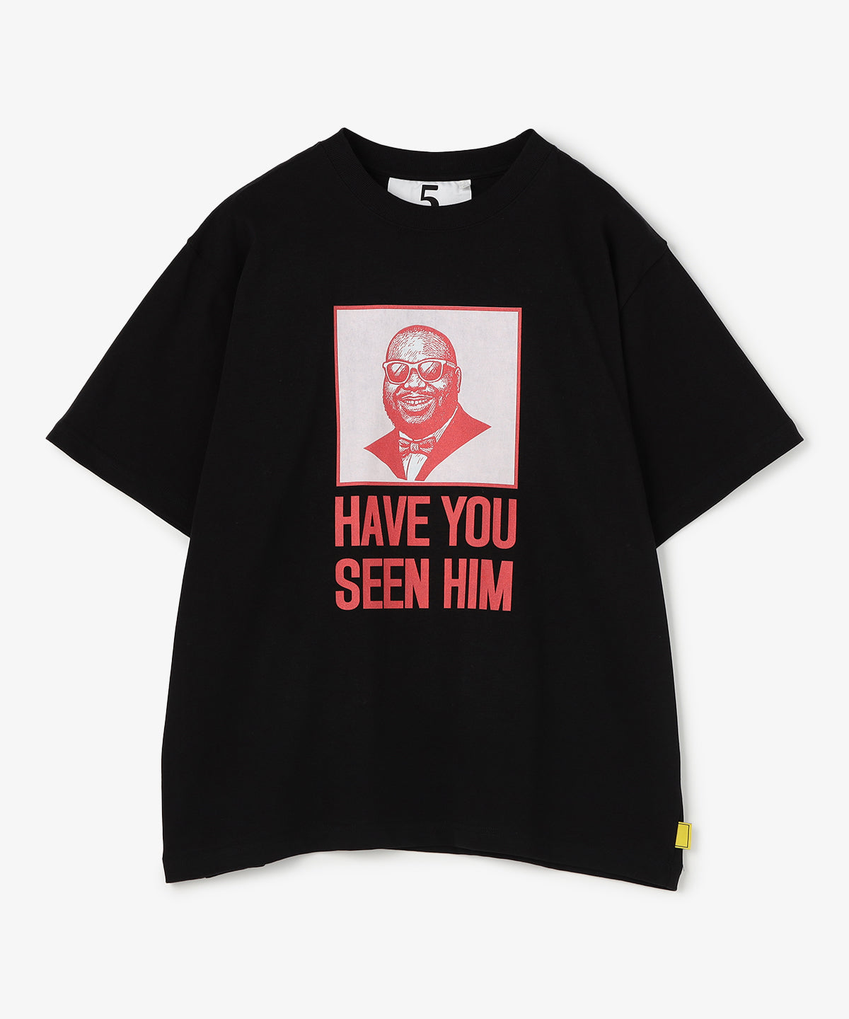 Lunch T-shirt HAVE YOU SEEN HIM? BLACK