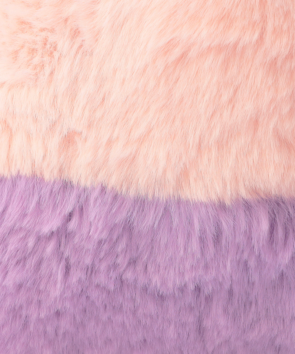 エコファーコンビニバッグ PINKxPURPLE