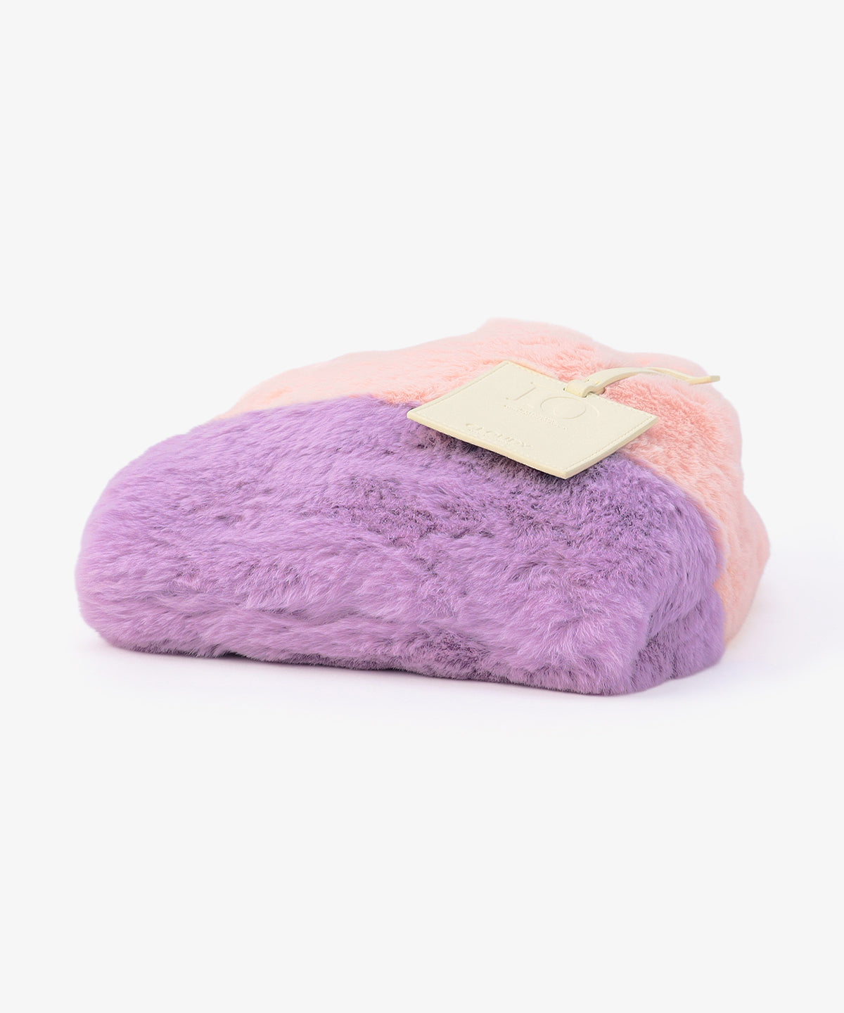 エコファーコンビニバッグ　PINKxPURPLE