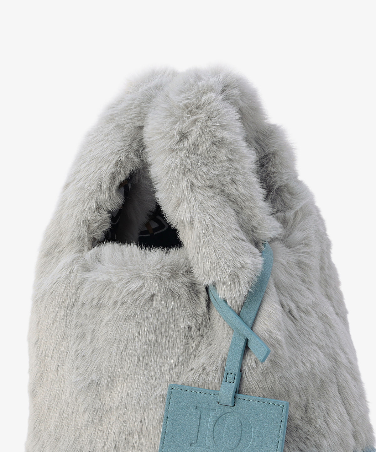 エコファーコンビニバッグ　GRAYxSAX