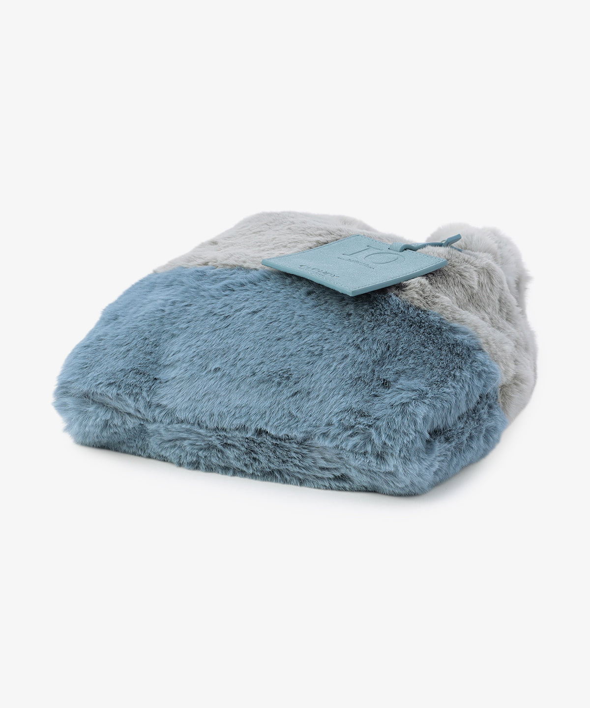 エコファーコンビニバッグ　GRAYxSAX