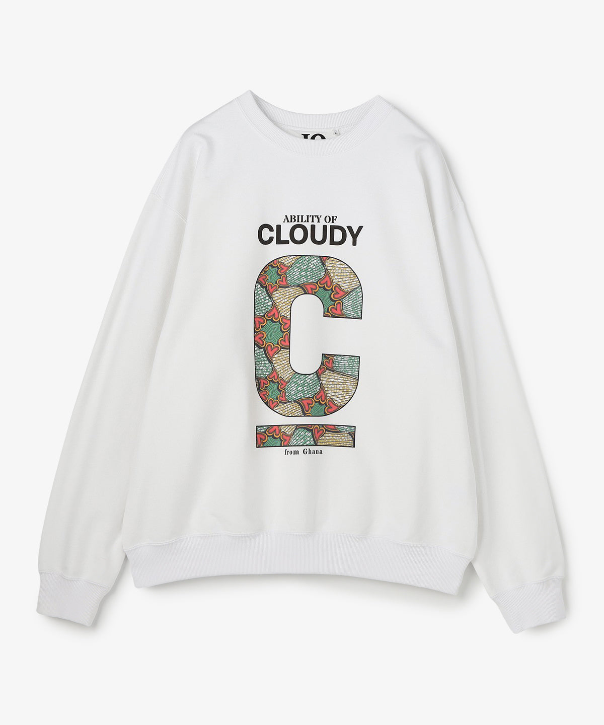 【予約：11月下旬発送予定】スウェットシャツ Ability of CLOUDY WHITE