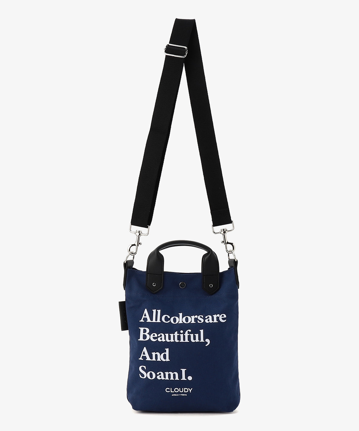 キャンバスショルダーバッグ (Sサイズ) NAVY