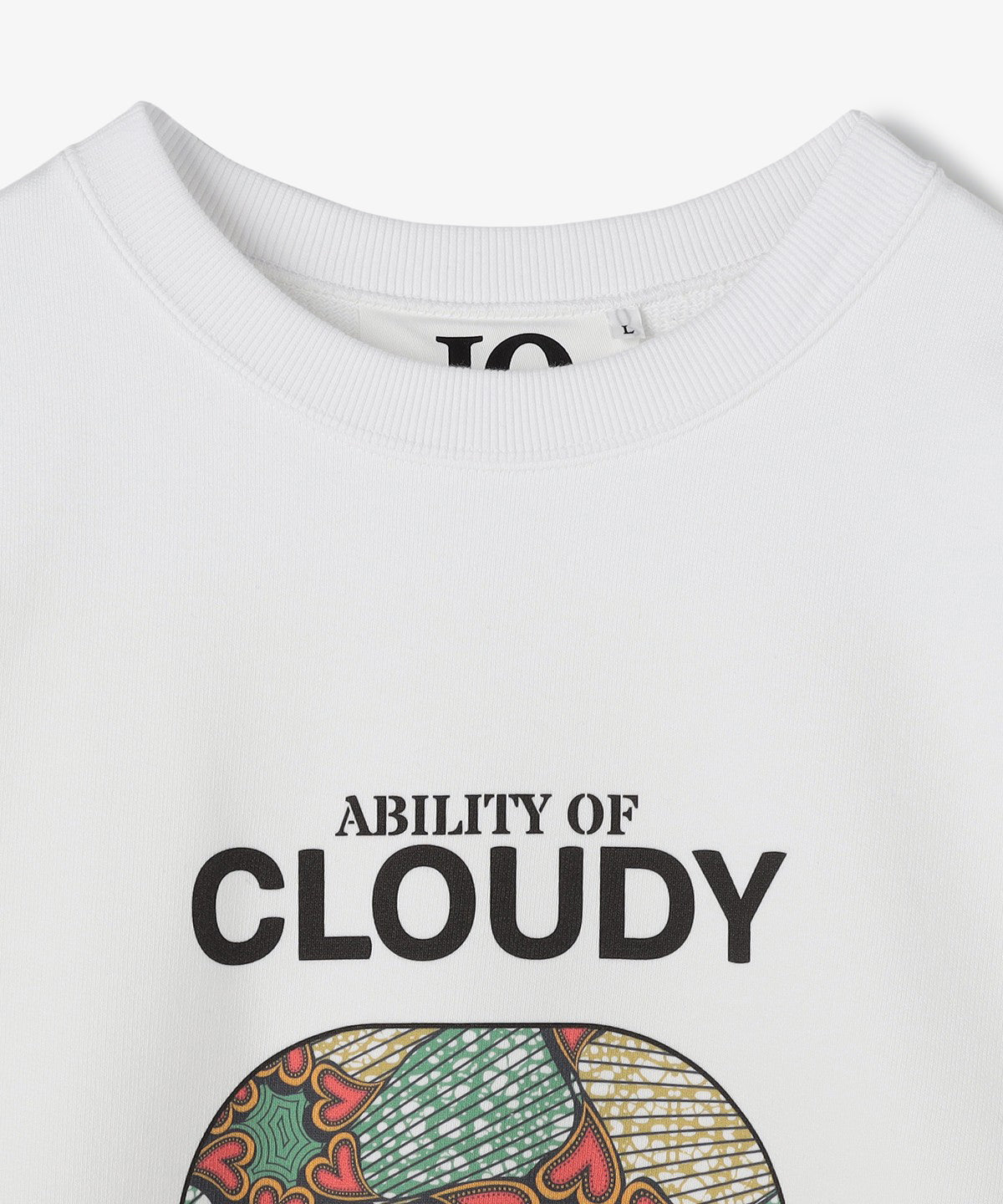 【予約：11月下旬発送予定】スウェットシャツ Ability of CLOUDY WHITE