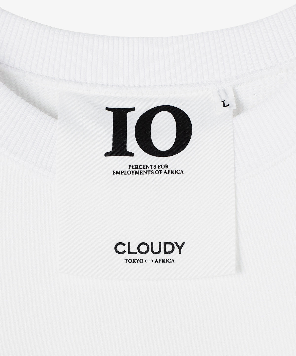 スウェットシャツ Ability of CLOUDY WHITE