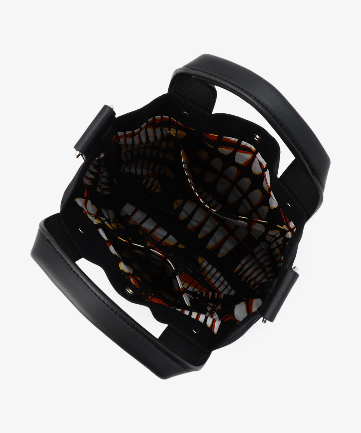 キャンバスショルダーバッグ (Sサイズ) BLACK