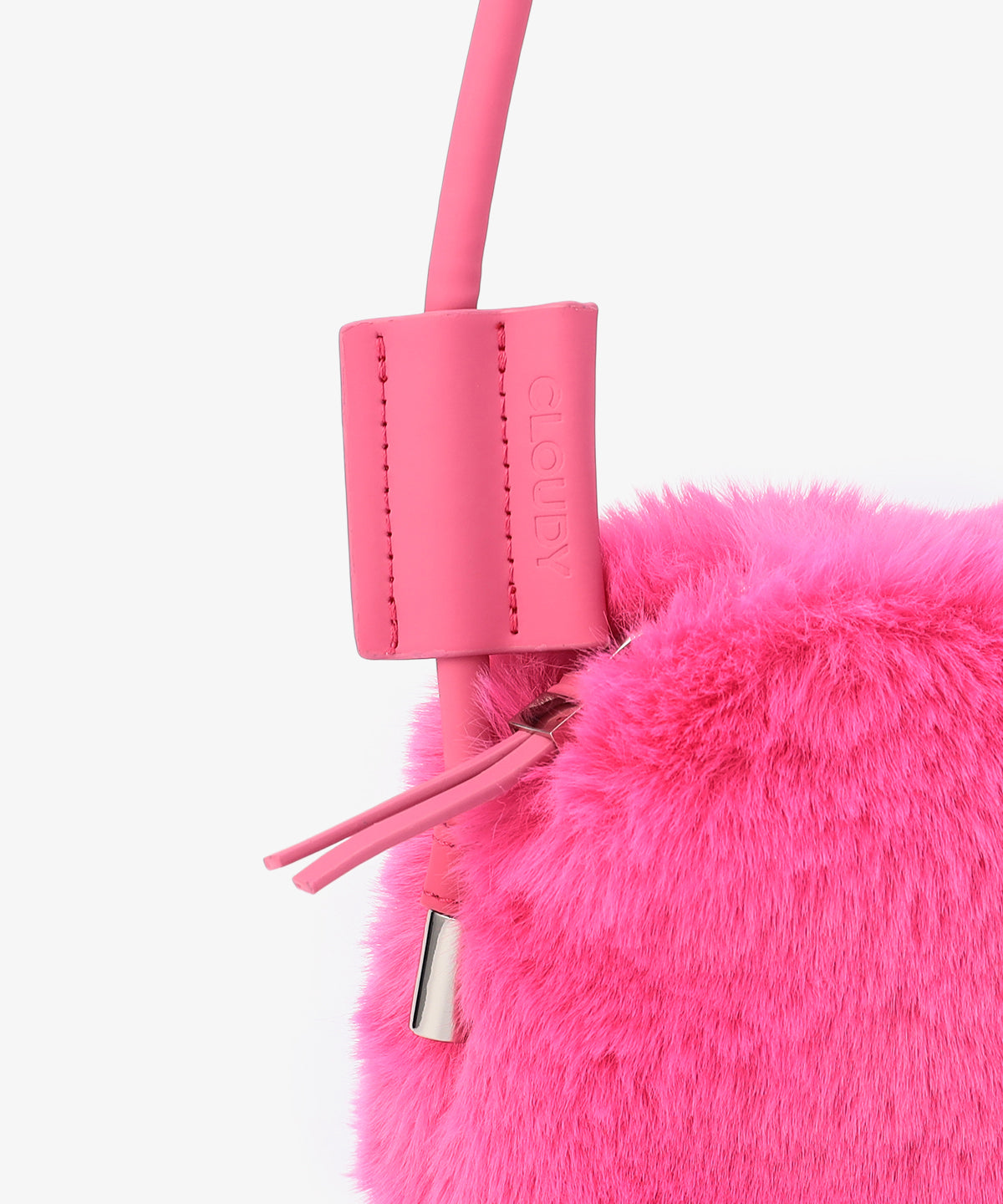 エコファーミニショルダーバッグバッグ PINK