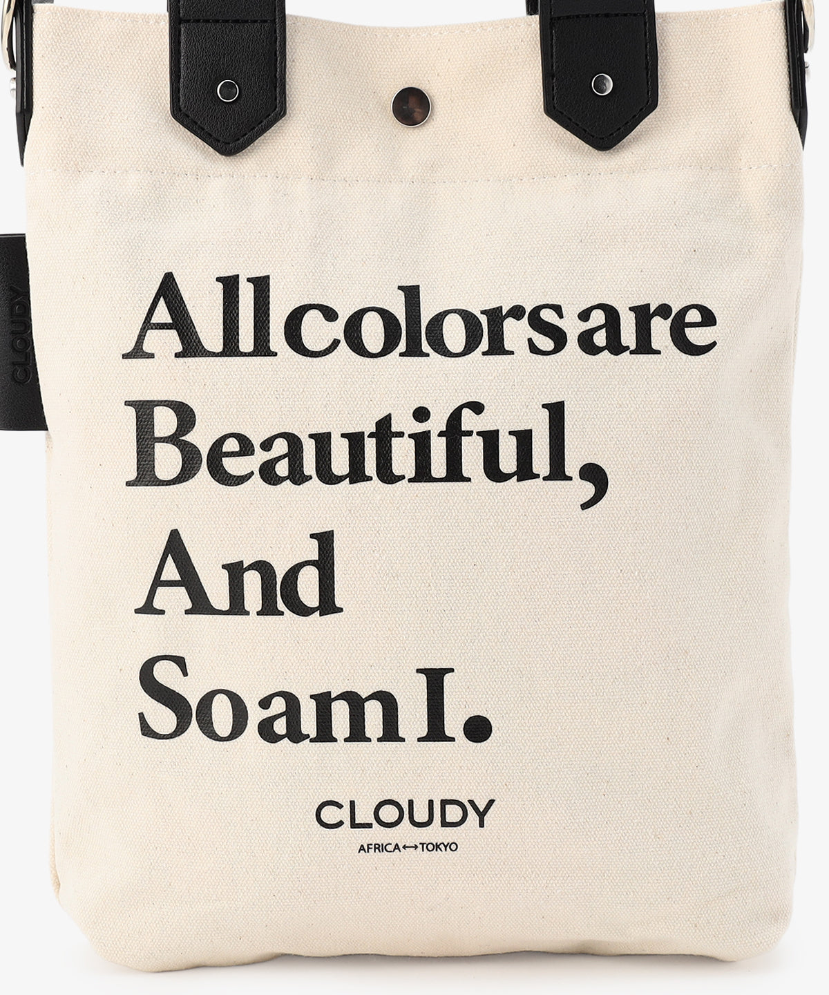 キャンバスショルダーバッグ (Sサイズ) IVORY