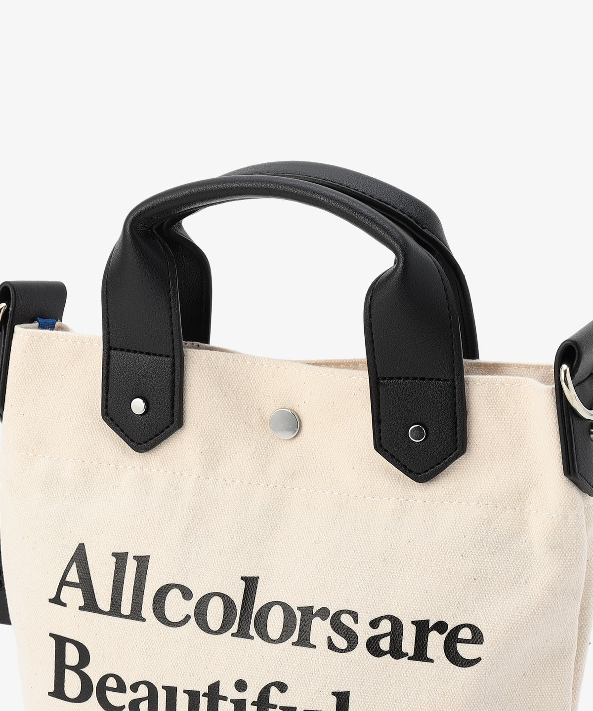 キャンバスショルダーバッグ (Sサイズ) IVORY