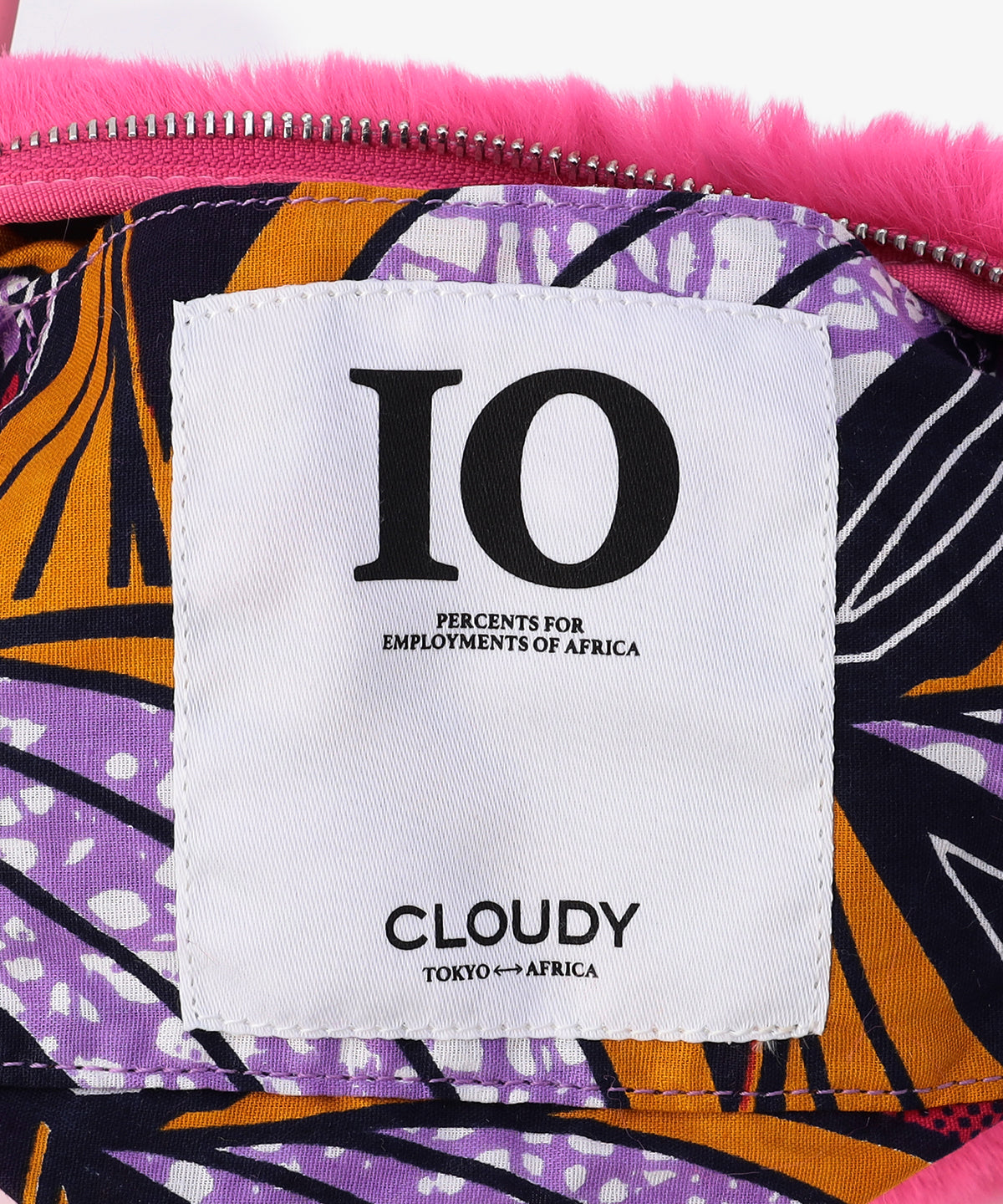 エコファーミニショルダーバッグ PINK