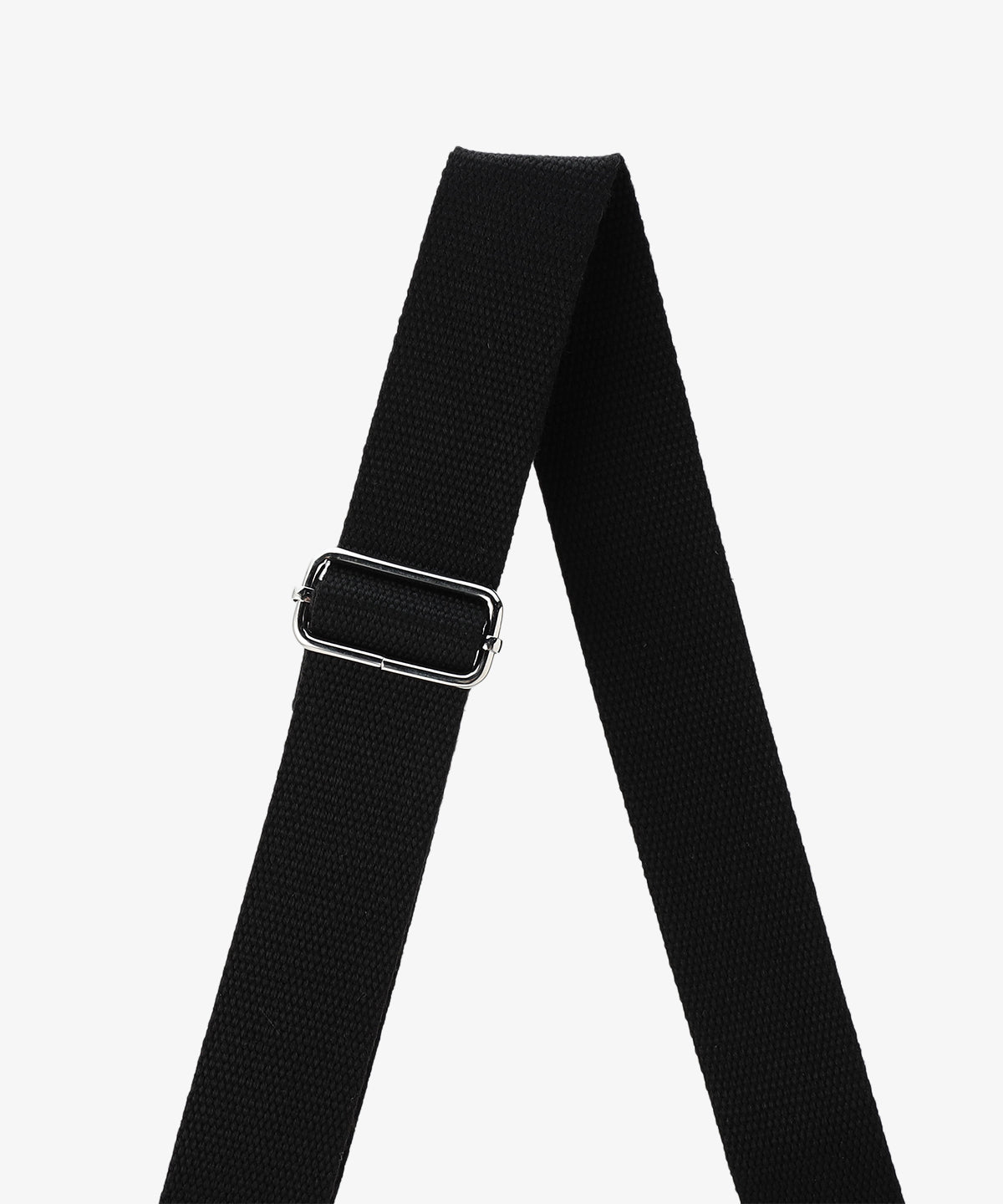 キャンバスショルダーバッグ (Mサイズ) BLACK